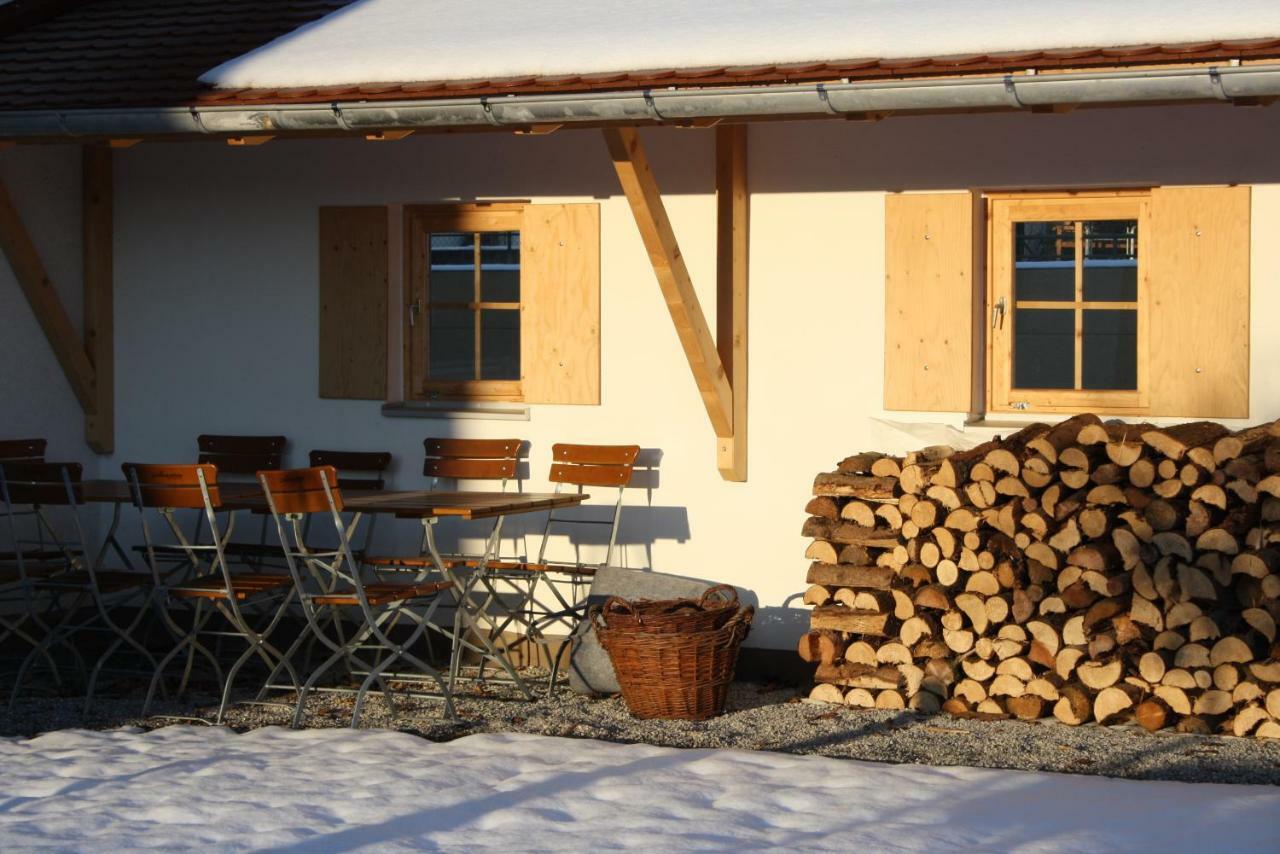Schlemmerhütte - Hotel Langweid Exterior foto